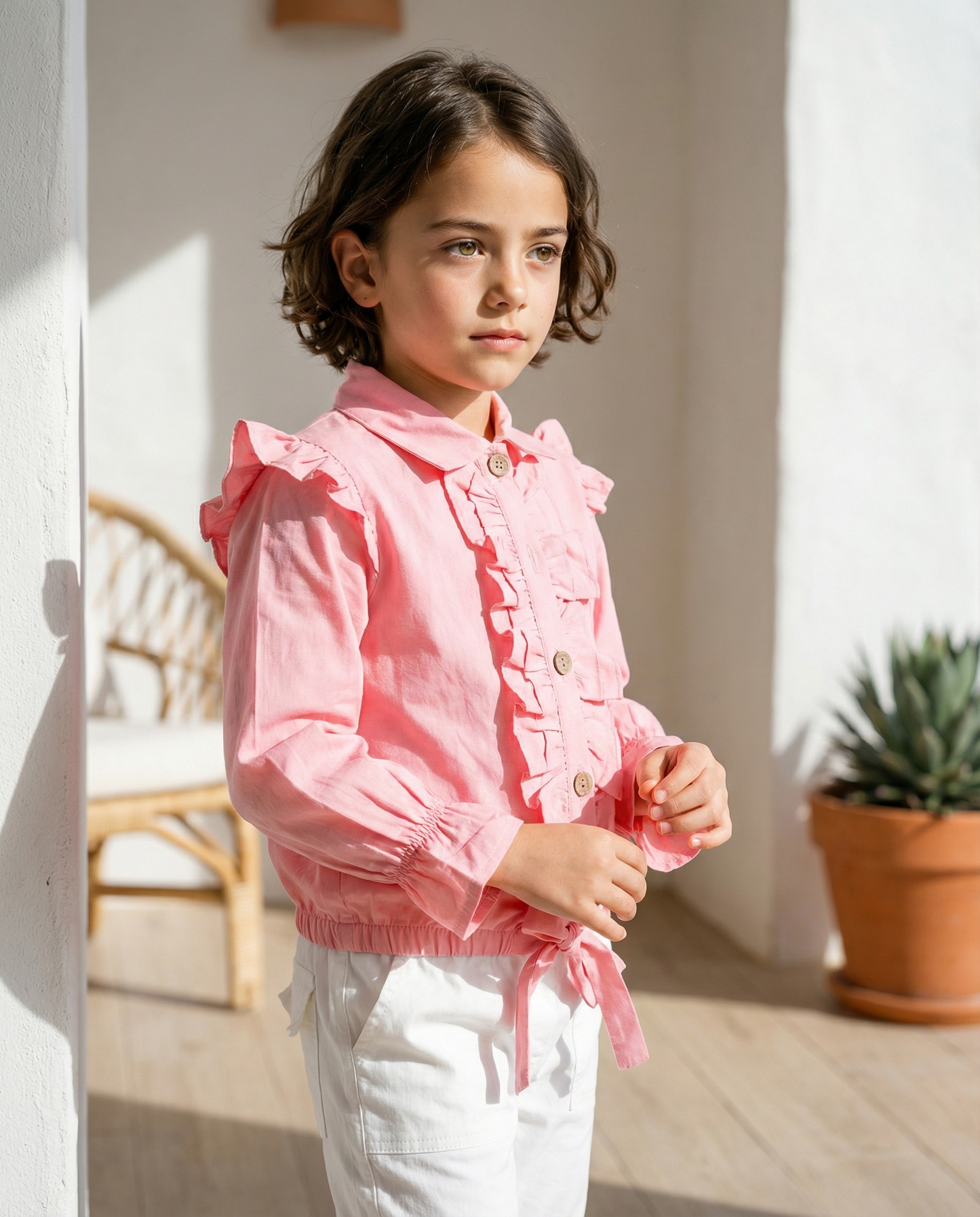 The Ruffle Bow Shirt