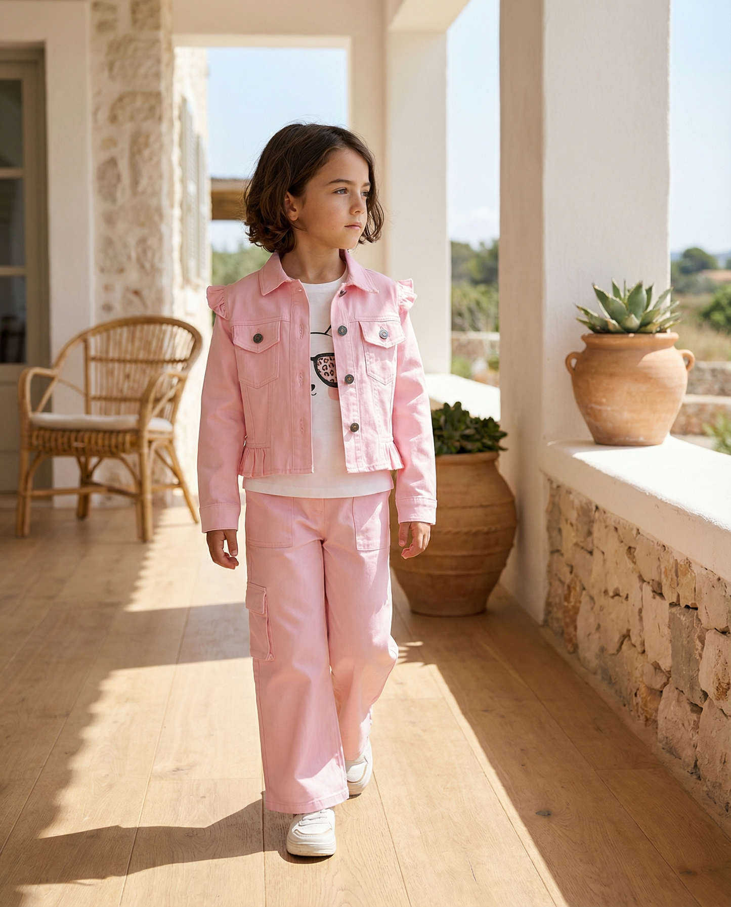 The Ruffle Utility Jacket