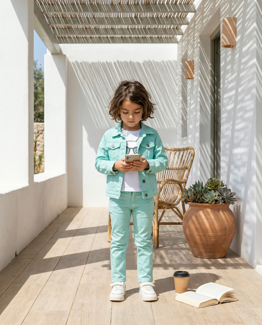 The Placket Ruffle Jacket