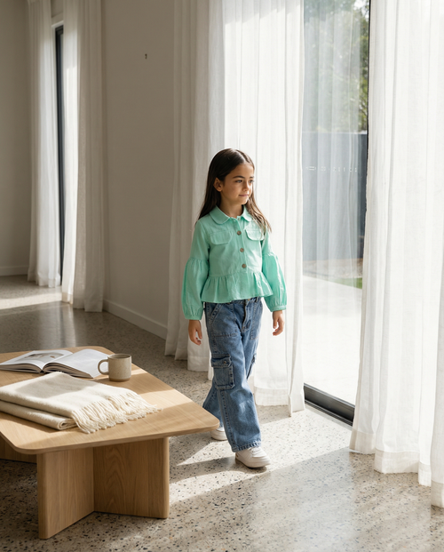 The Peplum Pocket Shirt