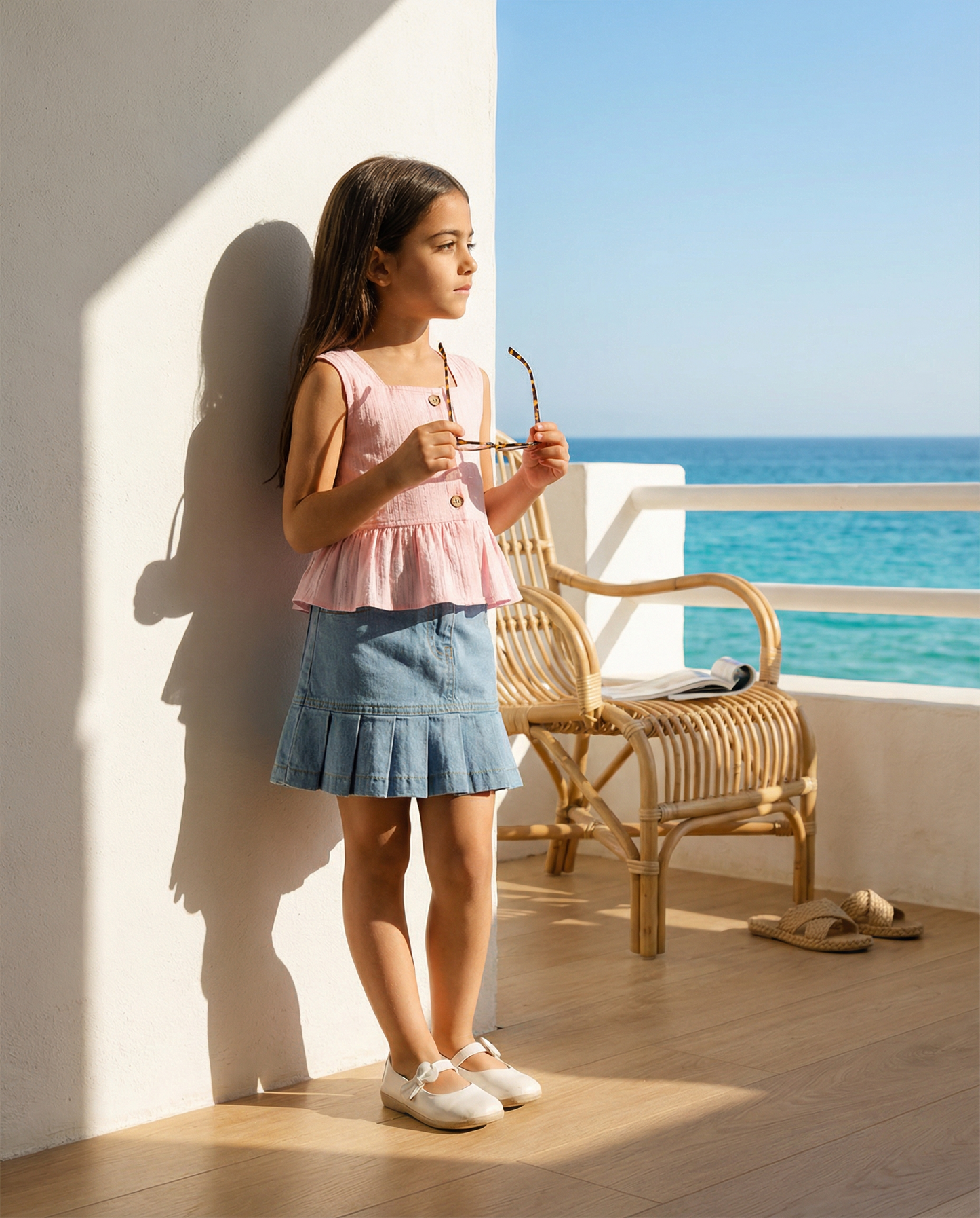 The Pleat Play Skirt