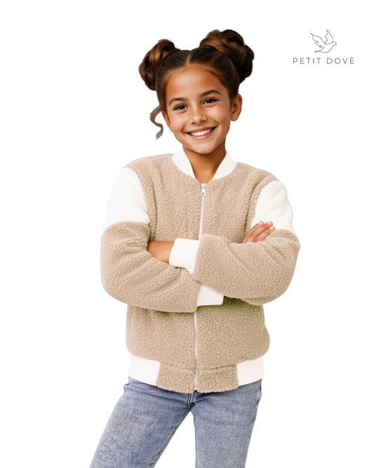 The Bella Butterfly Quilted Bomber