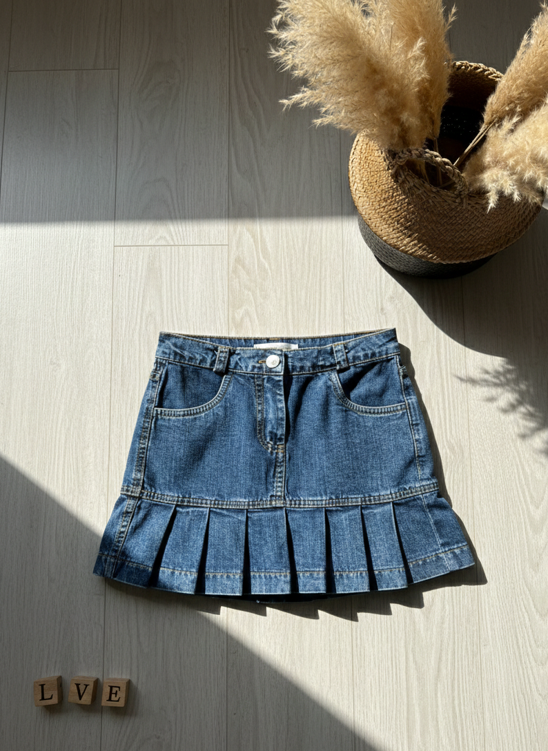 The Pleat Play Skirt