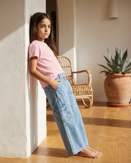 The Wide Cargo Jeans