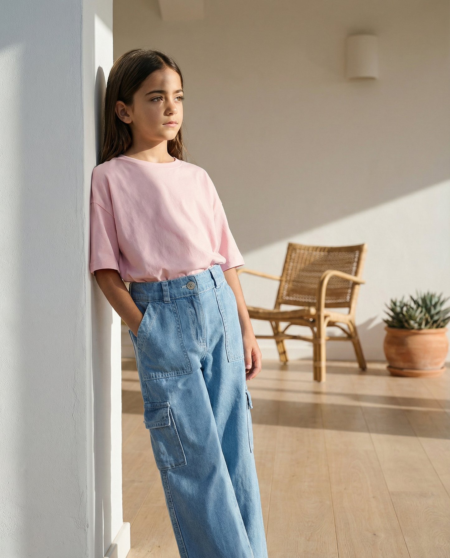 The Wide Cargo Jeans