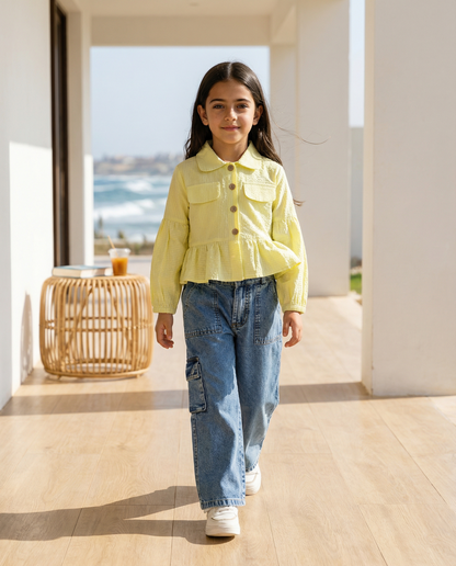 The Peplum Pocket Shirt